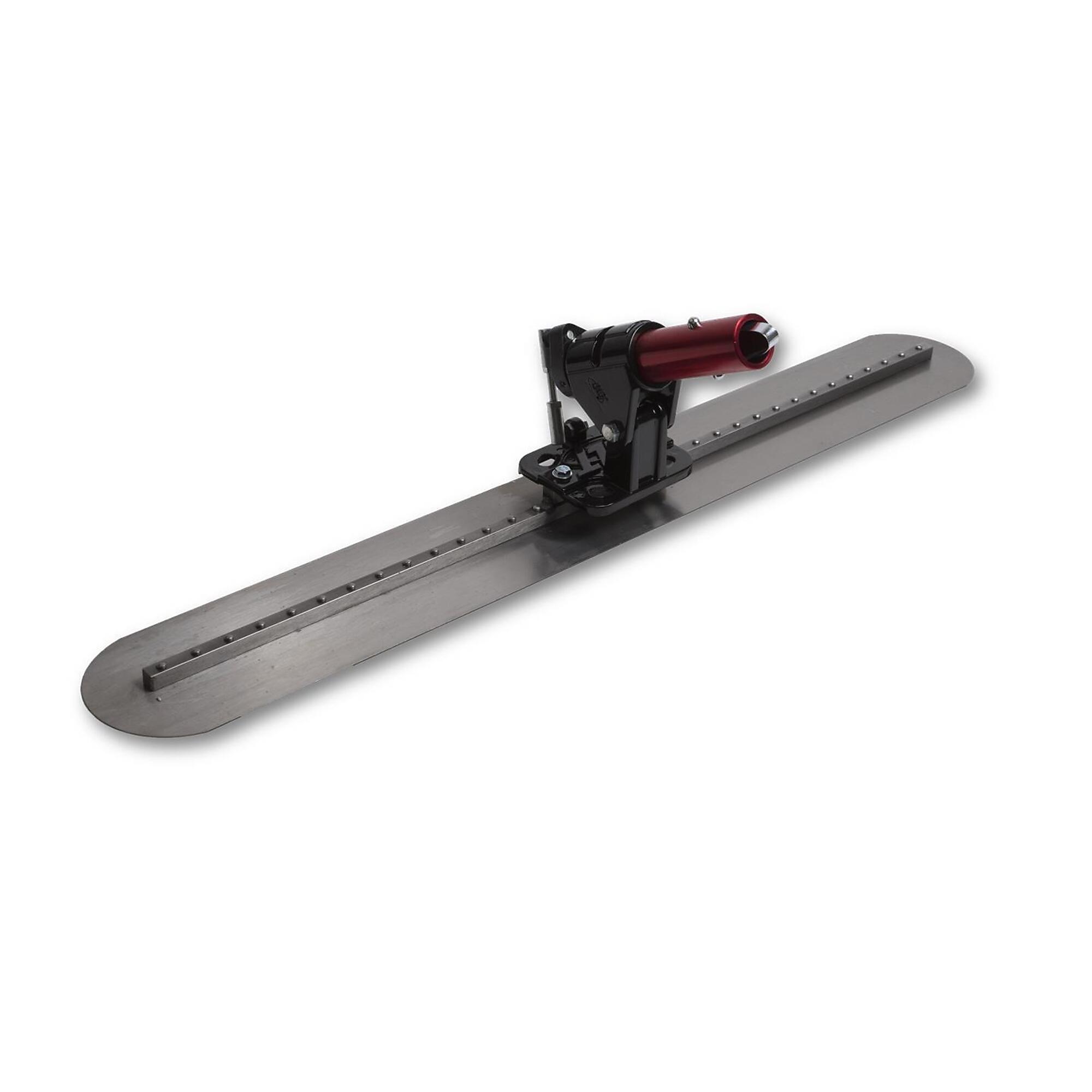 Marshalltown Multi-Mount Fresno Trowel - 36in. x 5in., High Carbon Steel, Includes BF9 Bracket, Model# FR36RBF9